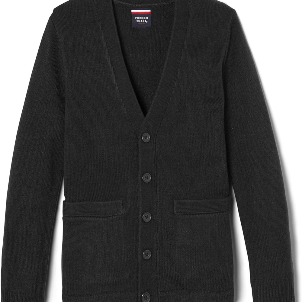 French Toast Kid’s Classic Black Cardigan